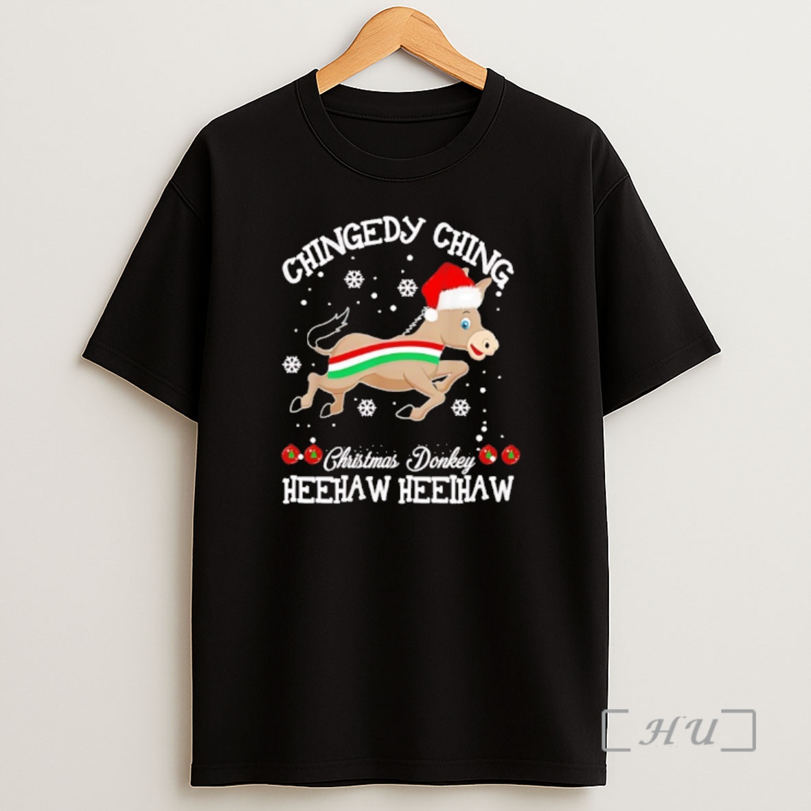 Officials Chingedy Ching The Italian Christmas Donkey Heehaw Shirt Sweatshirt Tee