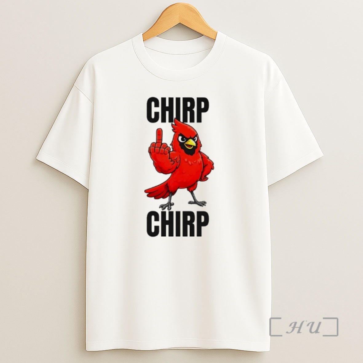 Officials Chirp Chirp Arizona Cardinals Middle Finger Mascot Shirt Sweatshirt Tee