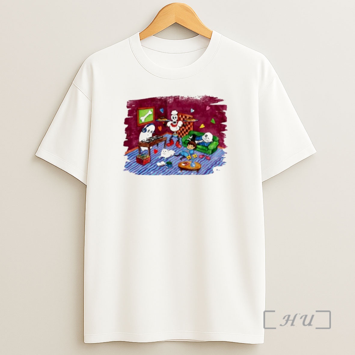 Officials Chitei De Chill Ghost Skeleton Graphic Shirt Sweatshirt Tee