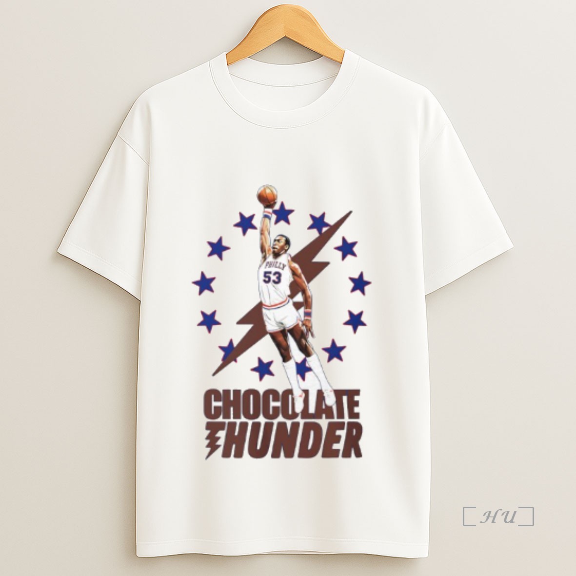 Officials Chocolate Thunder Darryl Dawkins Philadelphia Sixers Basketball Premium Shirt Sweatshirt Tee