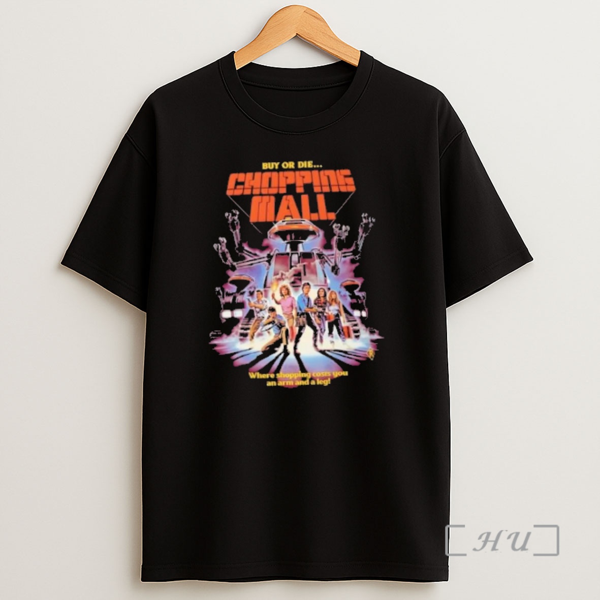 Officials Chopping Mall Retro 80s Killer Robot Horror Shirt Sweatshirt Tee