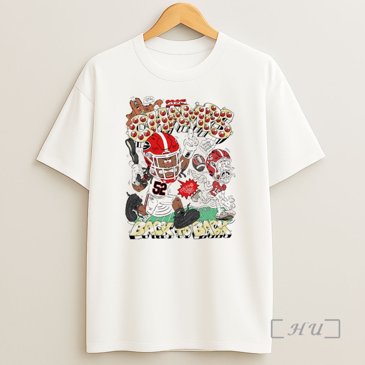 Officials Christen Miller Georgia Bulldogs Back To Back 2025 Champions Premium Shirt Sweatshirt Tee