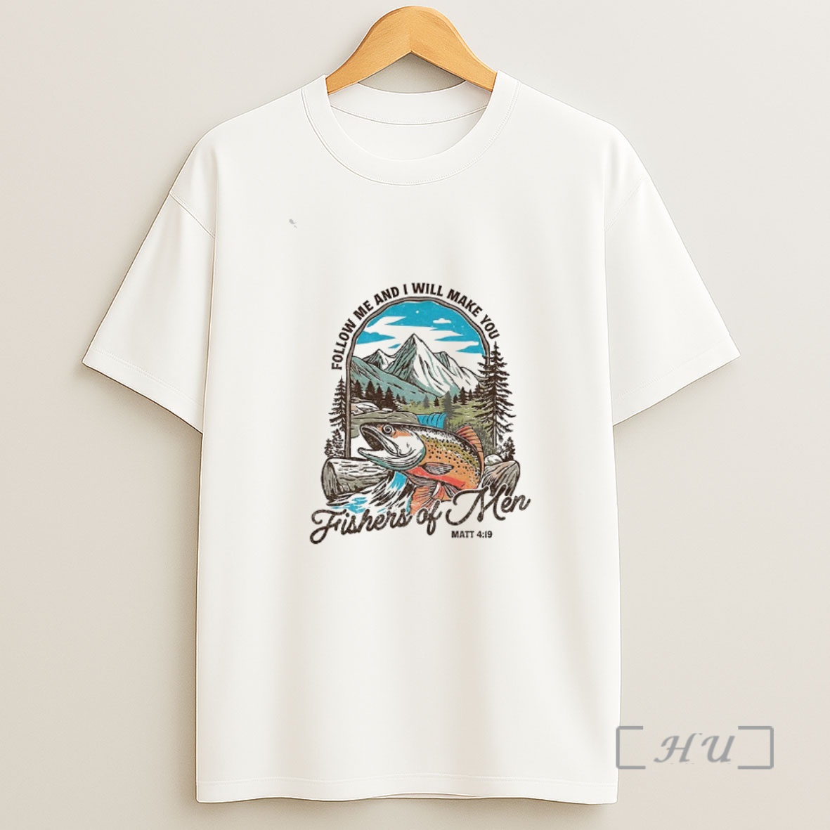 Officials Christian Fishing Follow Me And I Will Make You Fishers Of Men Vintage Shirt Sweatshirt Tee