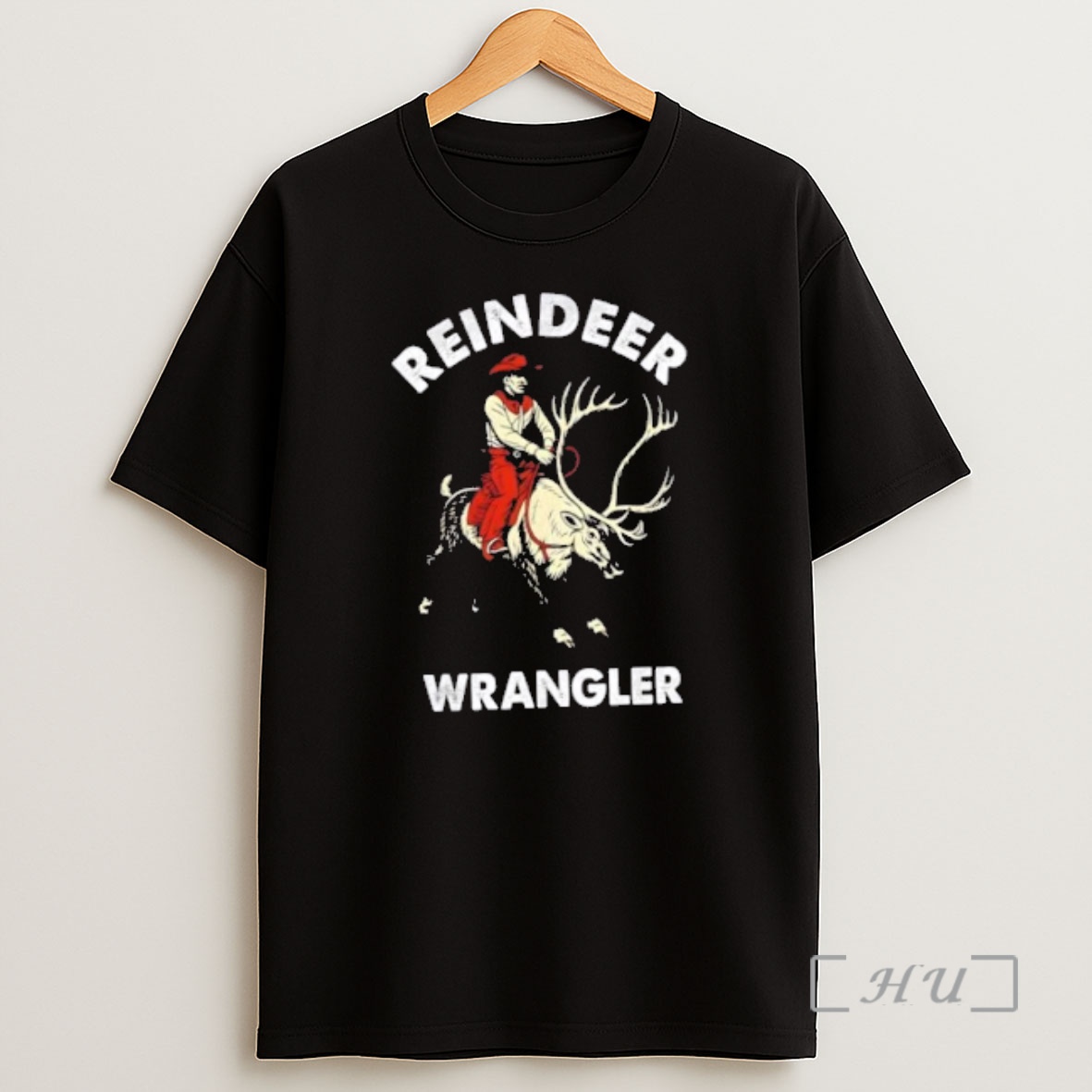 Officials Christmas Riding A Reindeer Cowboy Cowgirl Shirt Sweatshirt Tee