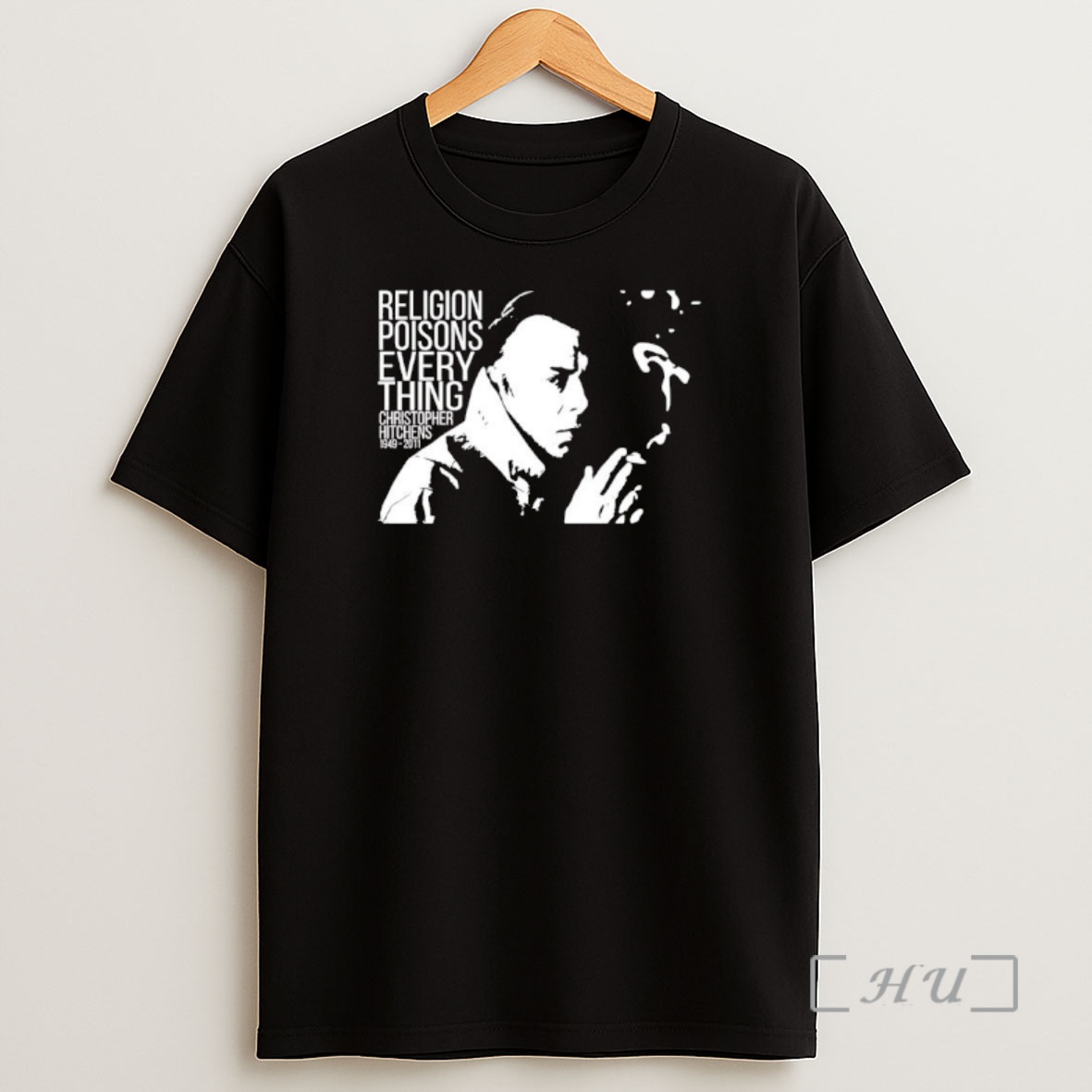 Officials Christopher Hitchens Religion Poisons Everything 1949 2011 Graphic Shirt Sweatshirt Tee