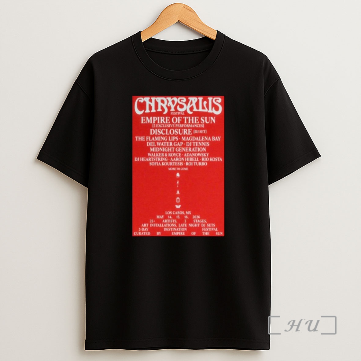 Officials Chrysalis Los Cabos Mx Festival May 14 16 2026 Shirt Sweatshirt Tee