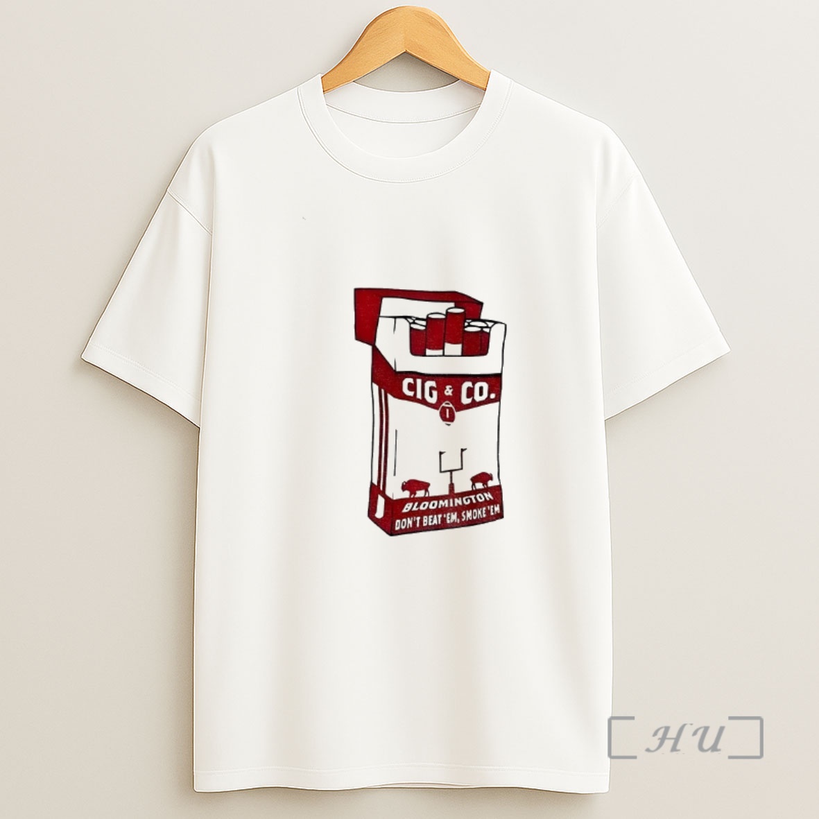 Officials Cig And Co Indiana University Football Coach Inspired Dont Beat Em Smoke Em Shirt Sweatshirt Tee