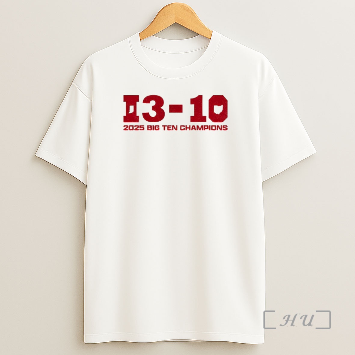 Officials Cig Ten Champs Indiana Hoosier Footbal 13 10 Shirt Sweatshirt Tee
