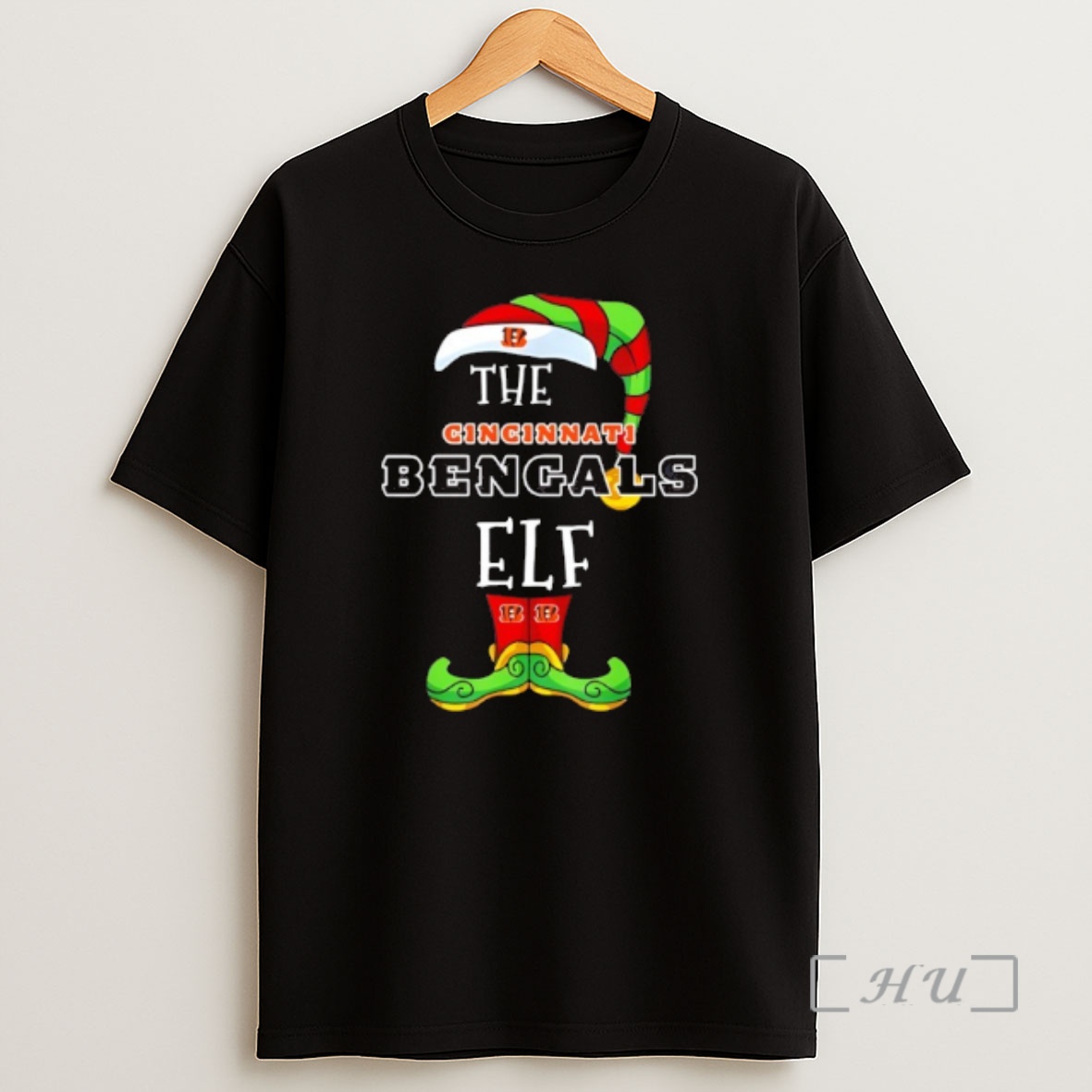 Officials Cincinnati Bengals Christmas Elf Shirt Sweatshirt Tee