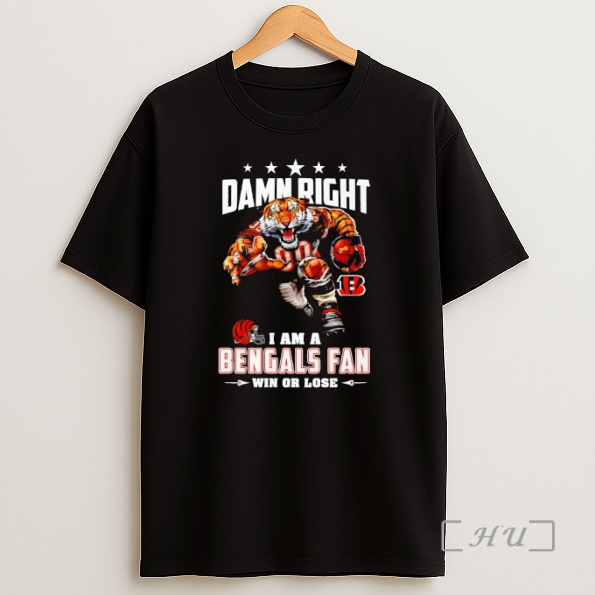 Officials Cincinnati Bengals Mascot Damn Right I Am A Cowboys Fan Win Or Lose Shirt Sweatshirt Tee