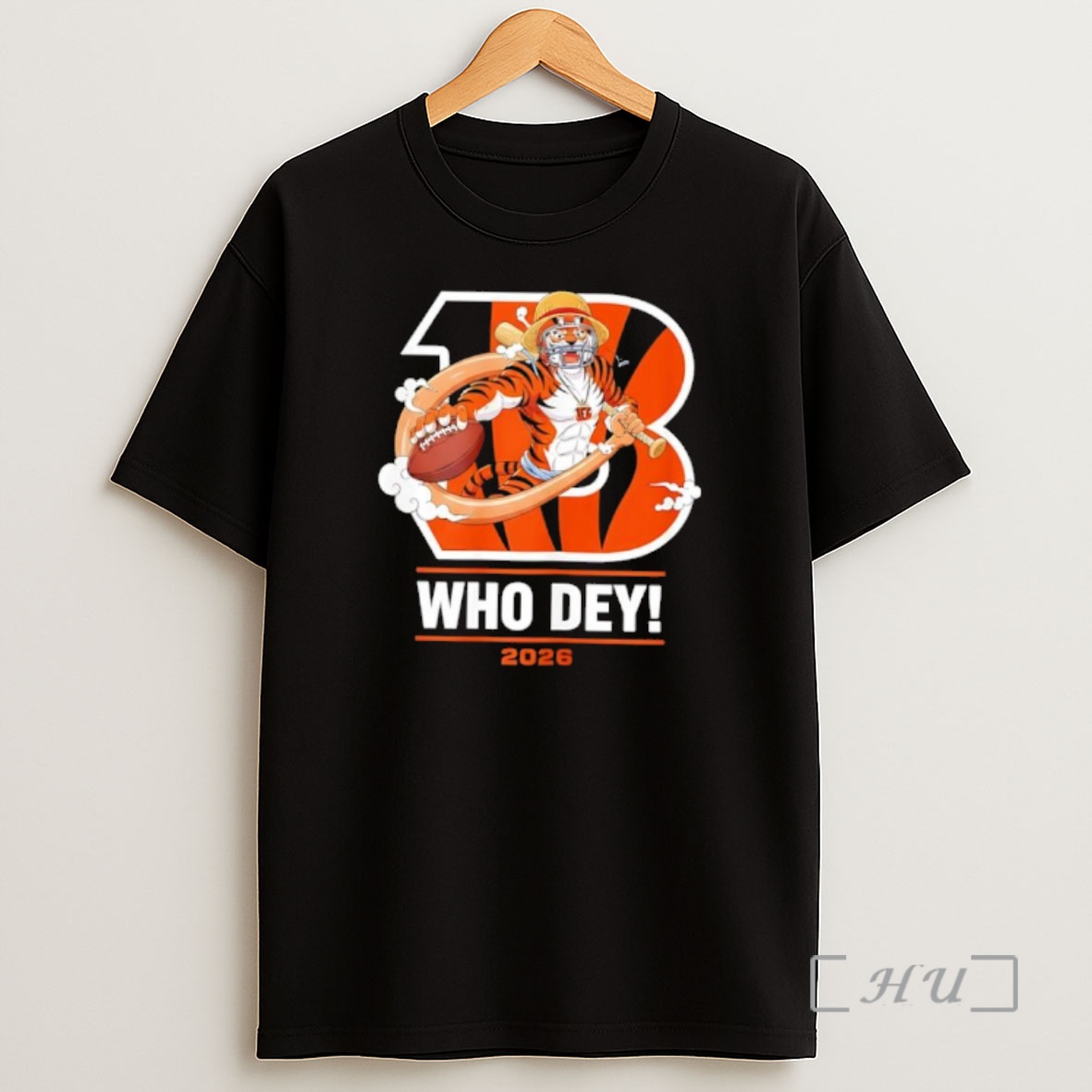 Officials Cincinnati Bengals One Piece 2026 Luffy Who Dey Shirt Sweatshirt Tee