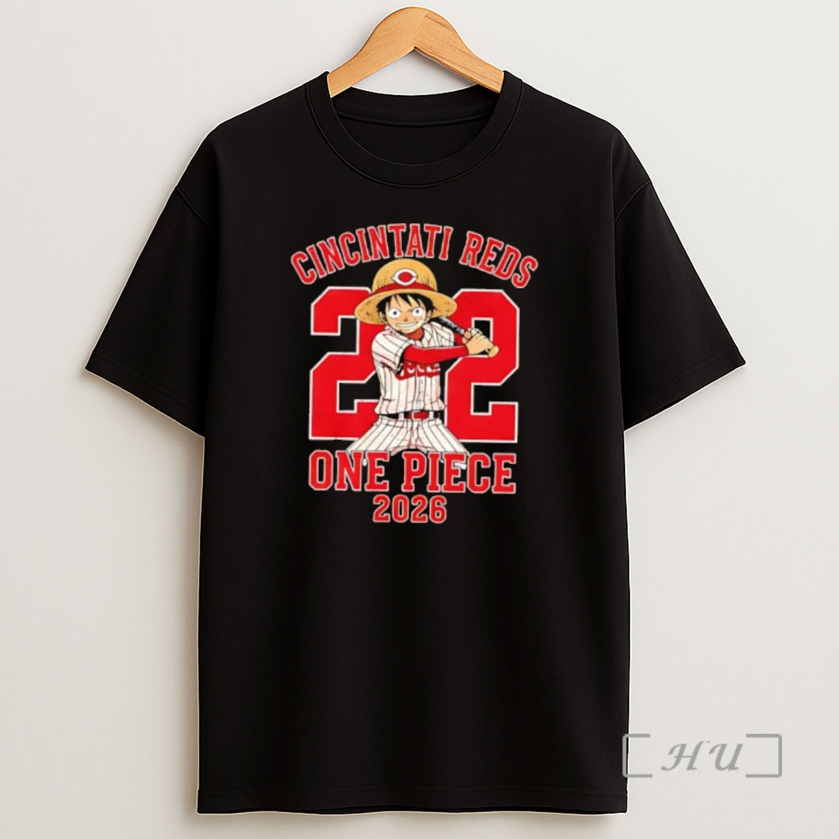 Officials Cincinnati Reds One Piece 2026 Luffy Shirt Sweatshirt Tee