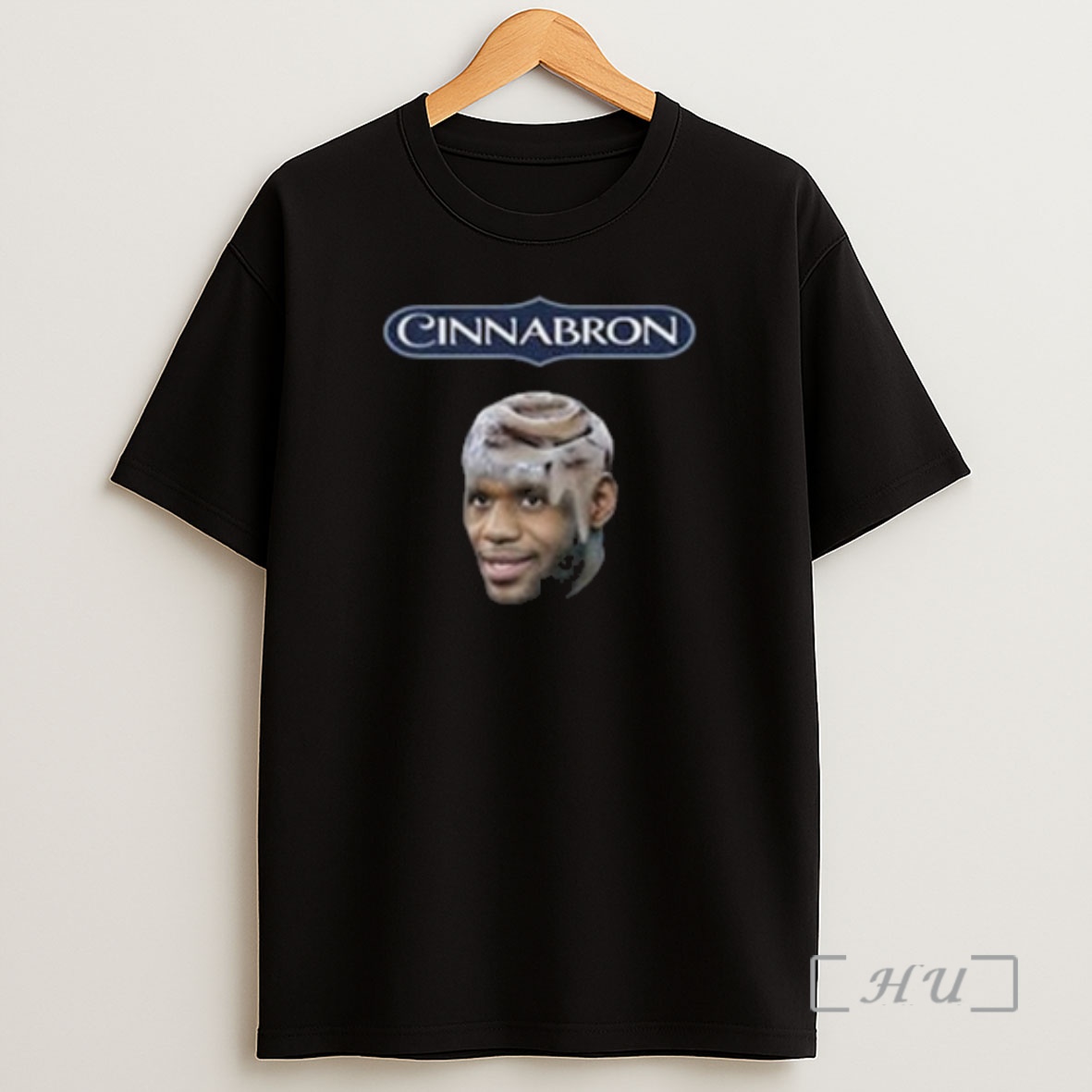 Officials Cinnabron Lebron Cinnamon Roll Parody Meme Circle Black Shirt Sweatshirt Tee