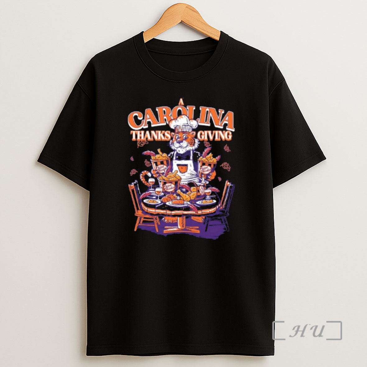 Officials Clemson Tiger Fried Chicken A Carolina Thanksgiving Premium Shirt Sweatshirt Tee