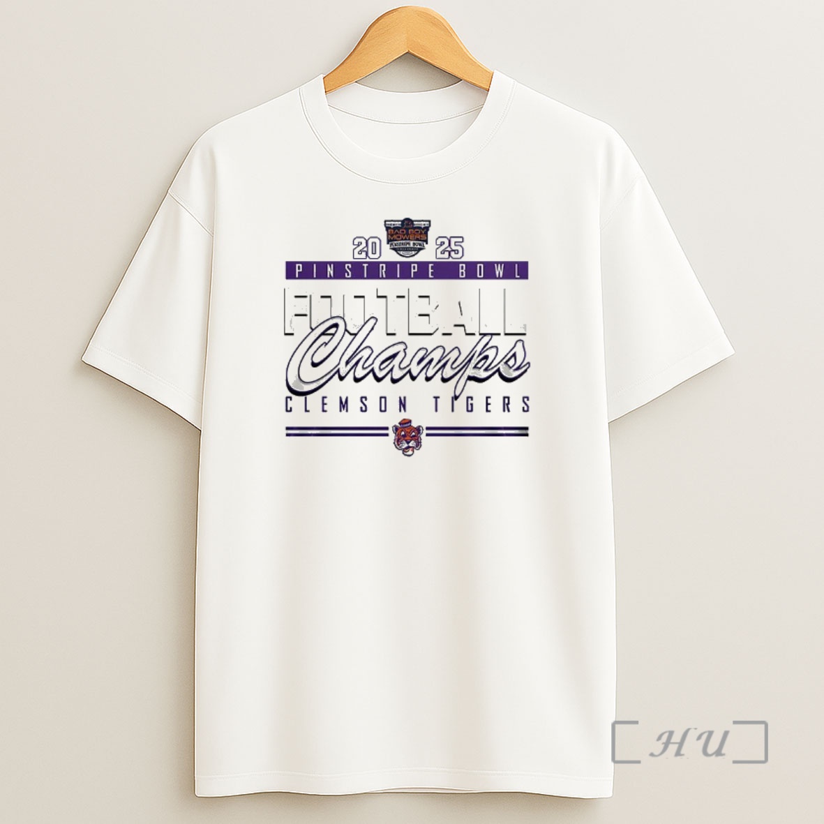 Officials Clemson Tigers Pinstripe Bowl Champions 2025 Shirt Sweatshirt Tee
