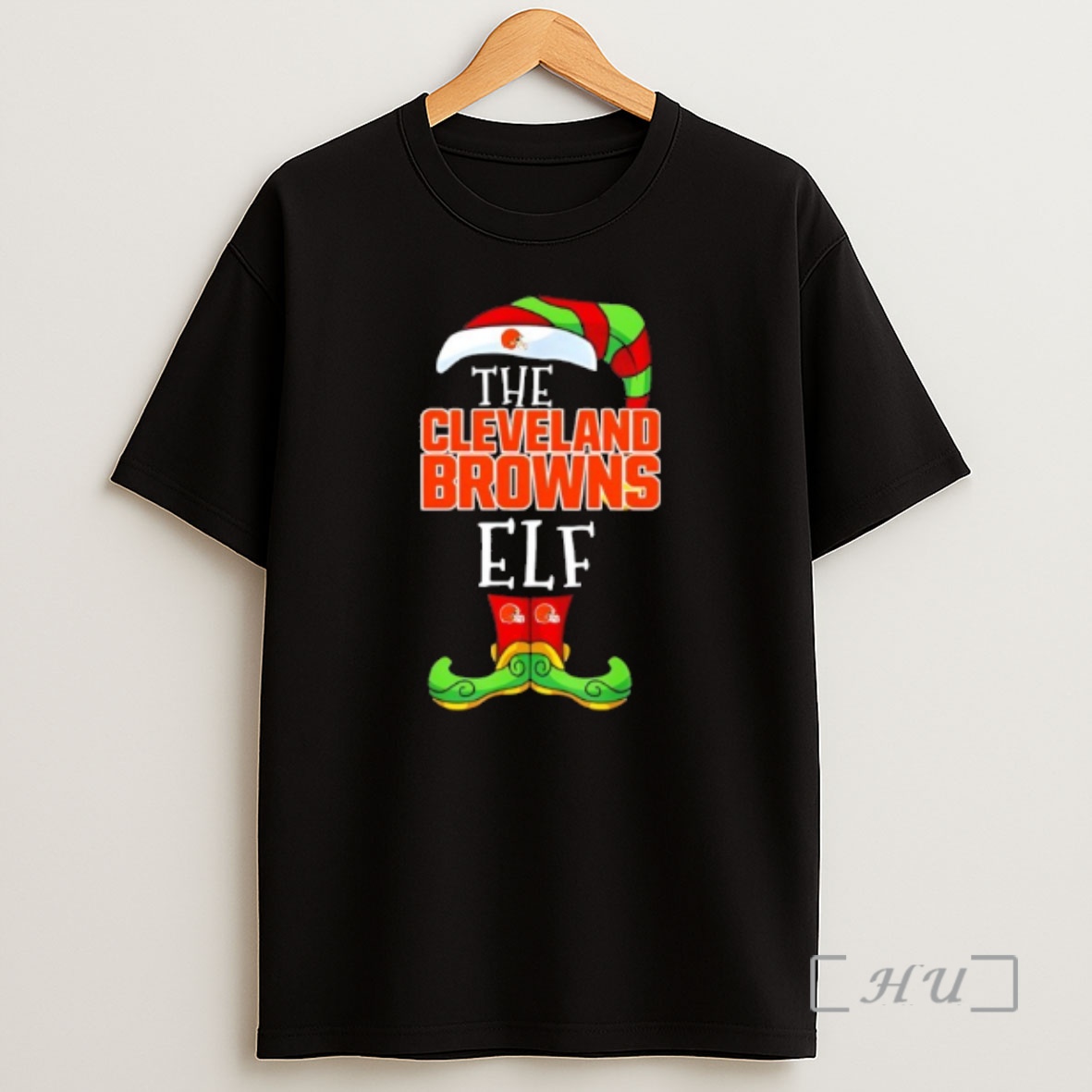 Officials Cleveland Browns Christmas Elf Shirt Sweatshirt Tee