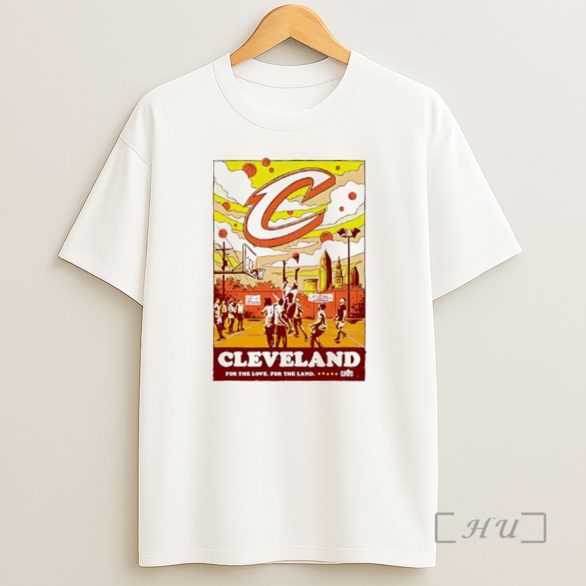 Officials Cleveland Cavaliers For The Love For The Land Graphic Shirt Sweatshirt Tee