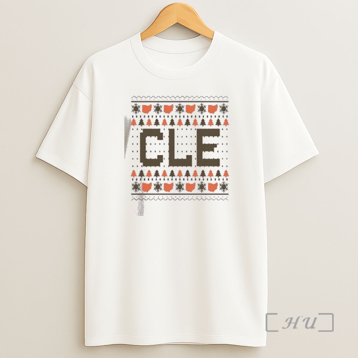 Officials Cleveland Christmas Cle Football Premium Shirt Sweatshirt Tee