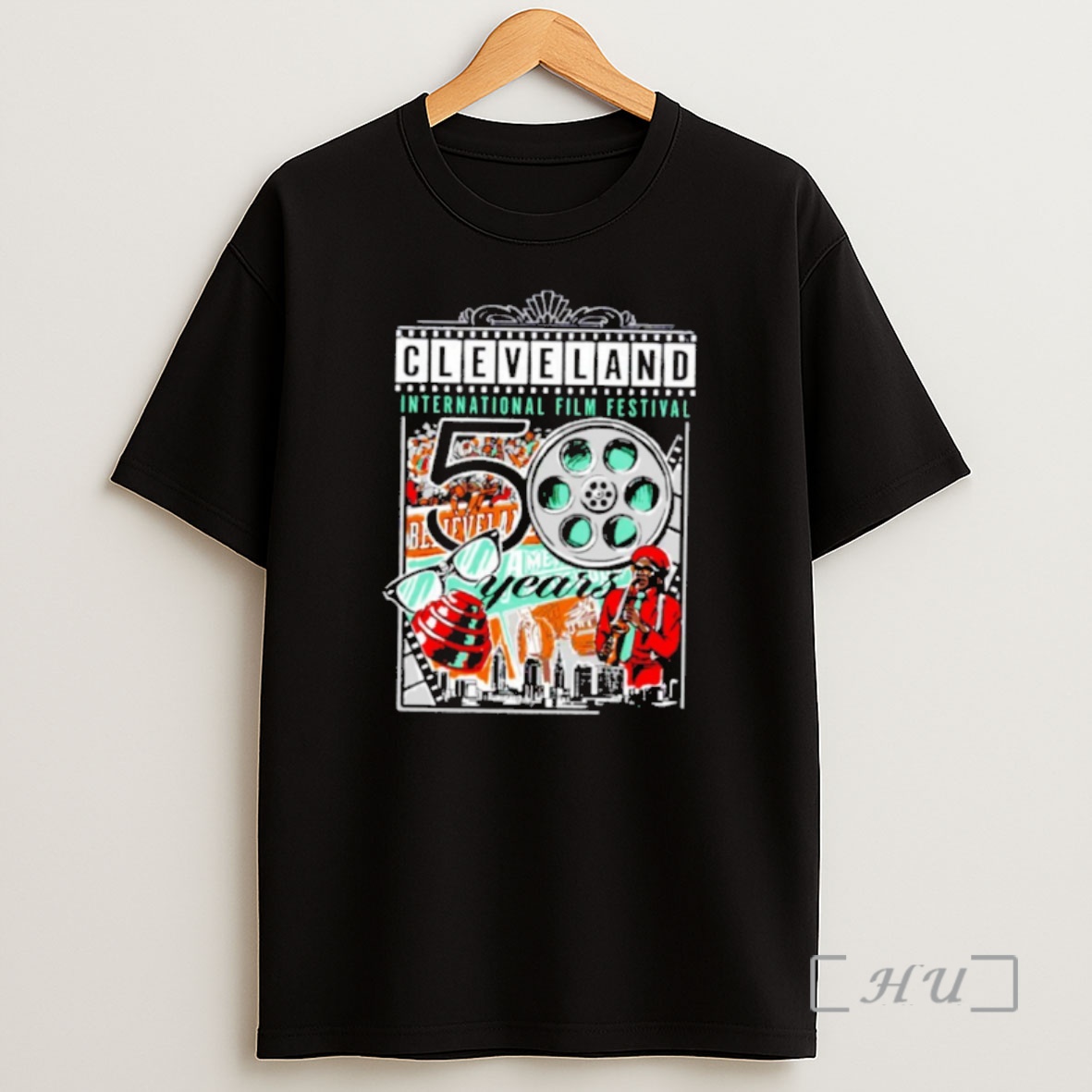 Officials Cleveland International Film Festival 50 Years Premium Shirt Sweatshirt Tee