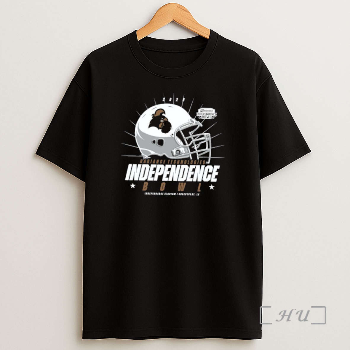 Officials Coastal Carolina Chanticleers 2025 Radiance Technologies Independence Bowl Helmet Shirt Sweatshirt Tee