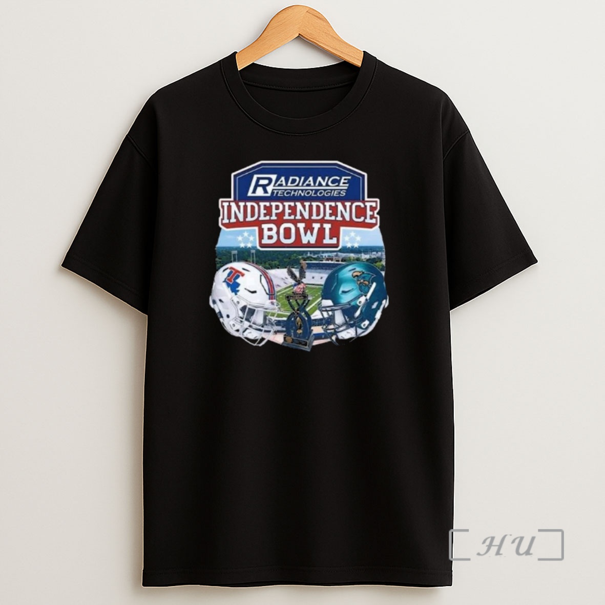 Officials Coastal Carolina Chanticleers Vs Louisiana Tech Bulldogs Matchup On December 30 2025 Radiance Technologies Independence Bowl Shirt Sweatshirt Tee