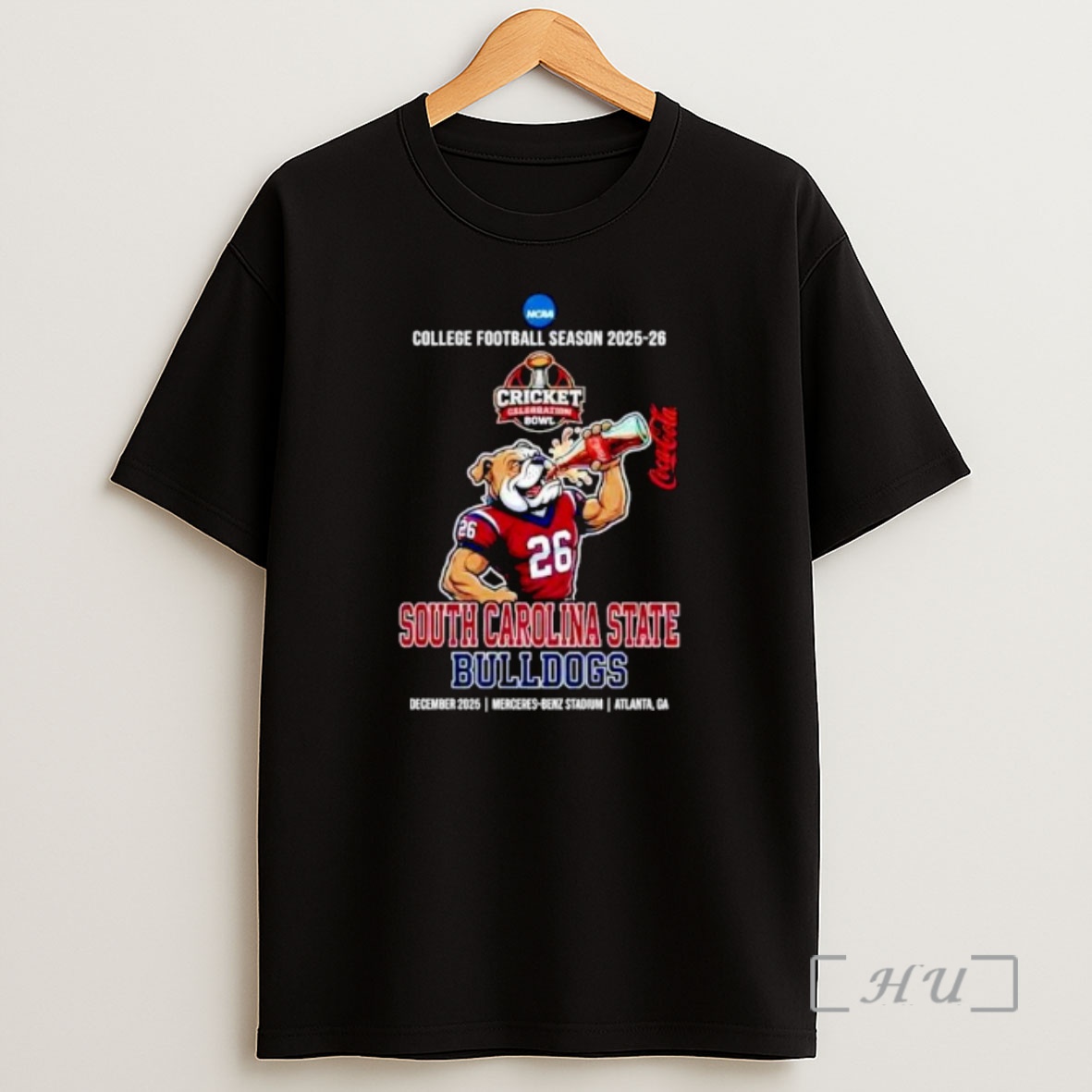 Officials Cocal Cola X College Football Bowl Ncaa Season 2025 26 Cricket Celebration Bowl South Carolina State Bulldogs Ornaments Shirt Sweatshirt Tee
