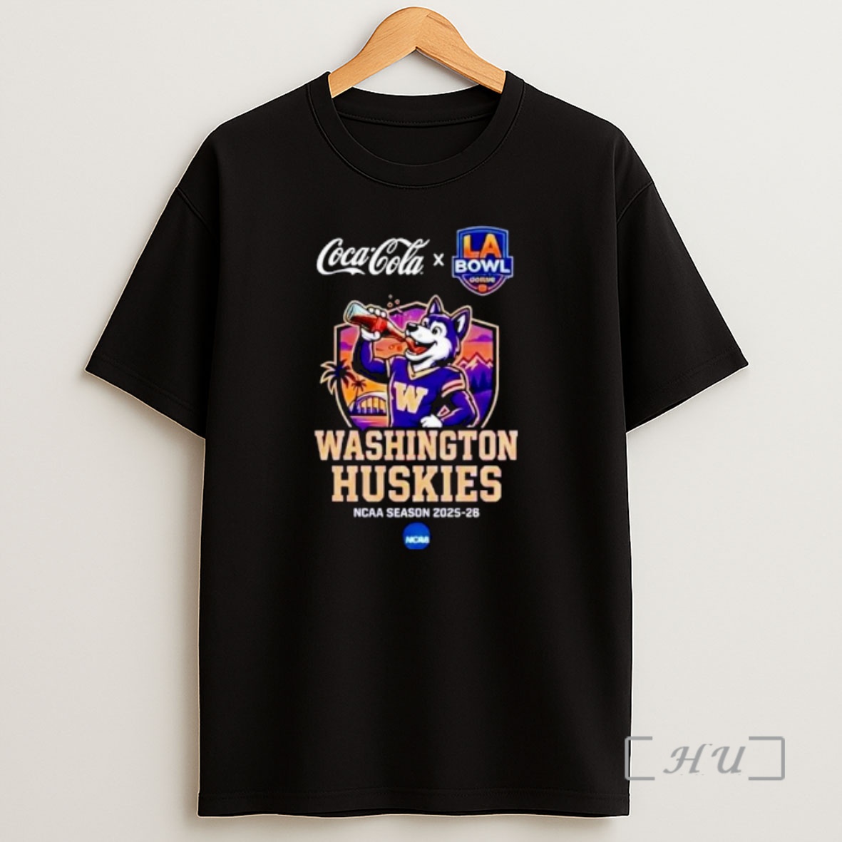 Officials Cocal Cola X College Football Bowl Washington Huskies Ncaa Season 2025 26 La Bowl Hosted By Gronk Ornaments Shirt Sweatshirt Tee