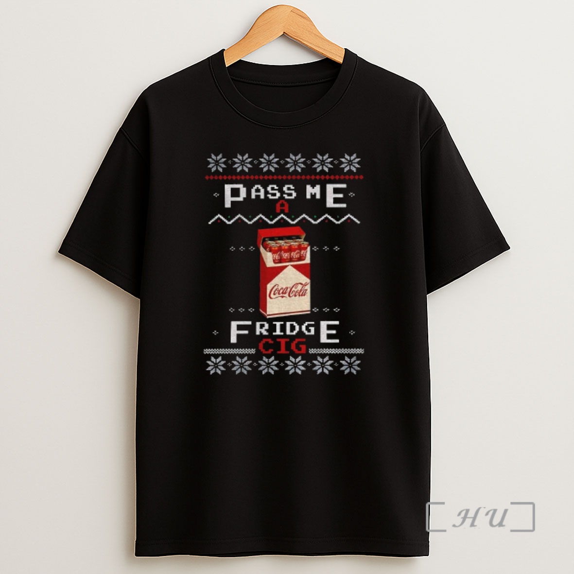 Officials Coke Fridge Cig Pass Me A Fridge Cig Merry Christmas Shirt Sweatshirt Tee