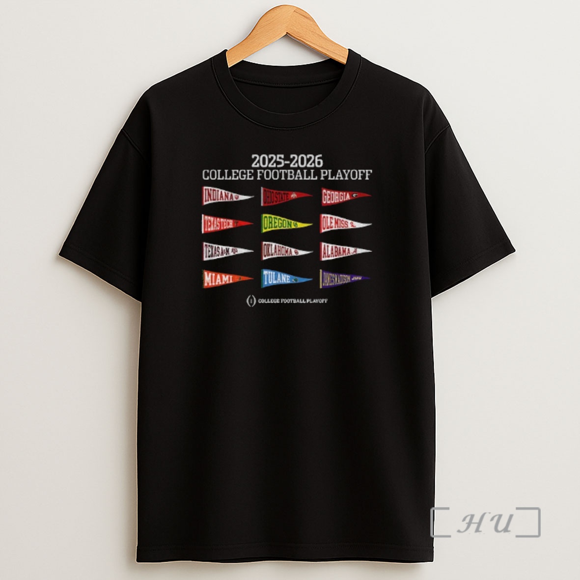 Officials College Football Playoff 2025 2026 12 Team Pennant Shirt Sweatshirt Tee
