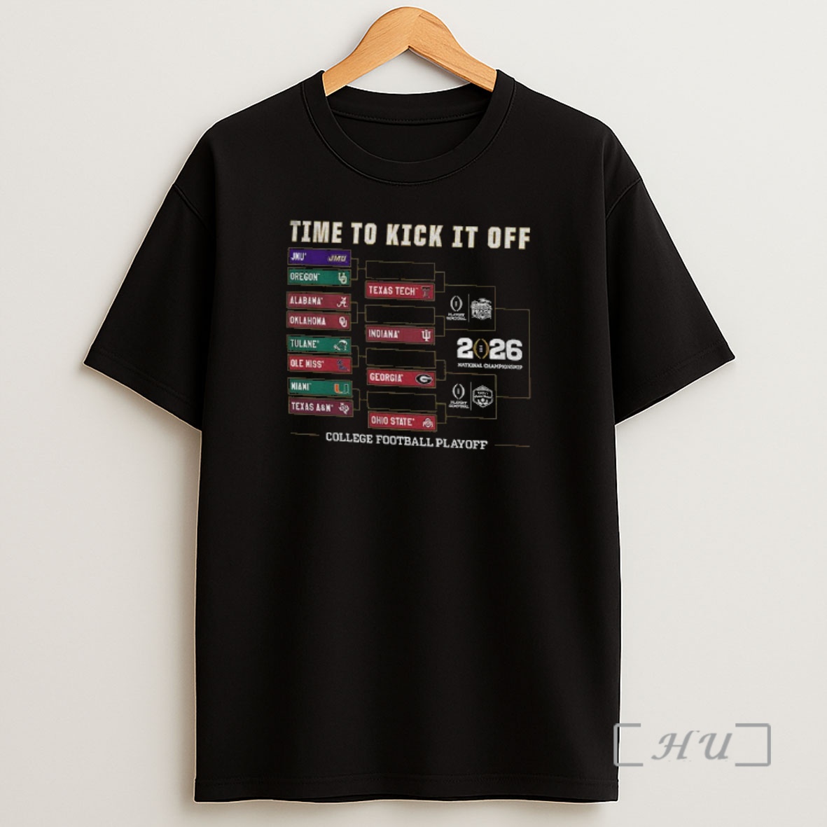 Officials College Football Playoff 2025 26 Time To Kick It Off College Football Playoff Shirt Sweatshirt Tee