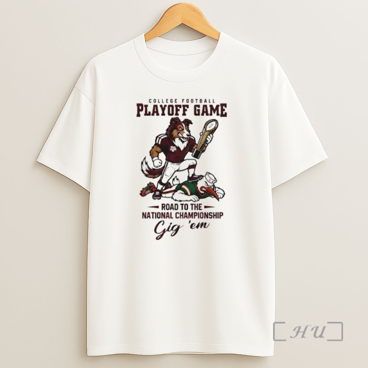 Officials College Football Playoff Game Between The Texas Am Aggies And The Miami Hurricanes Shirt Sweatshirt Tee