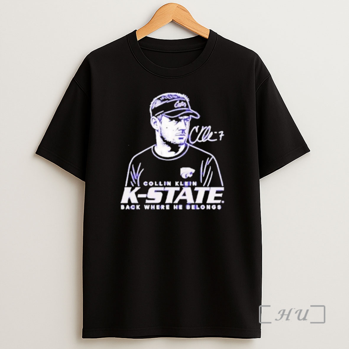 Officials Collin Klein K State Wildcats Back Where He Belongs Shirt Sweatshirt Tee