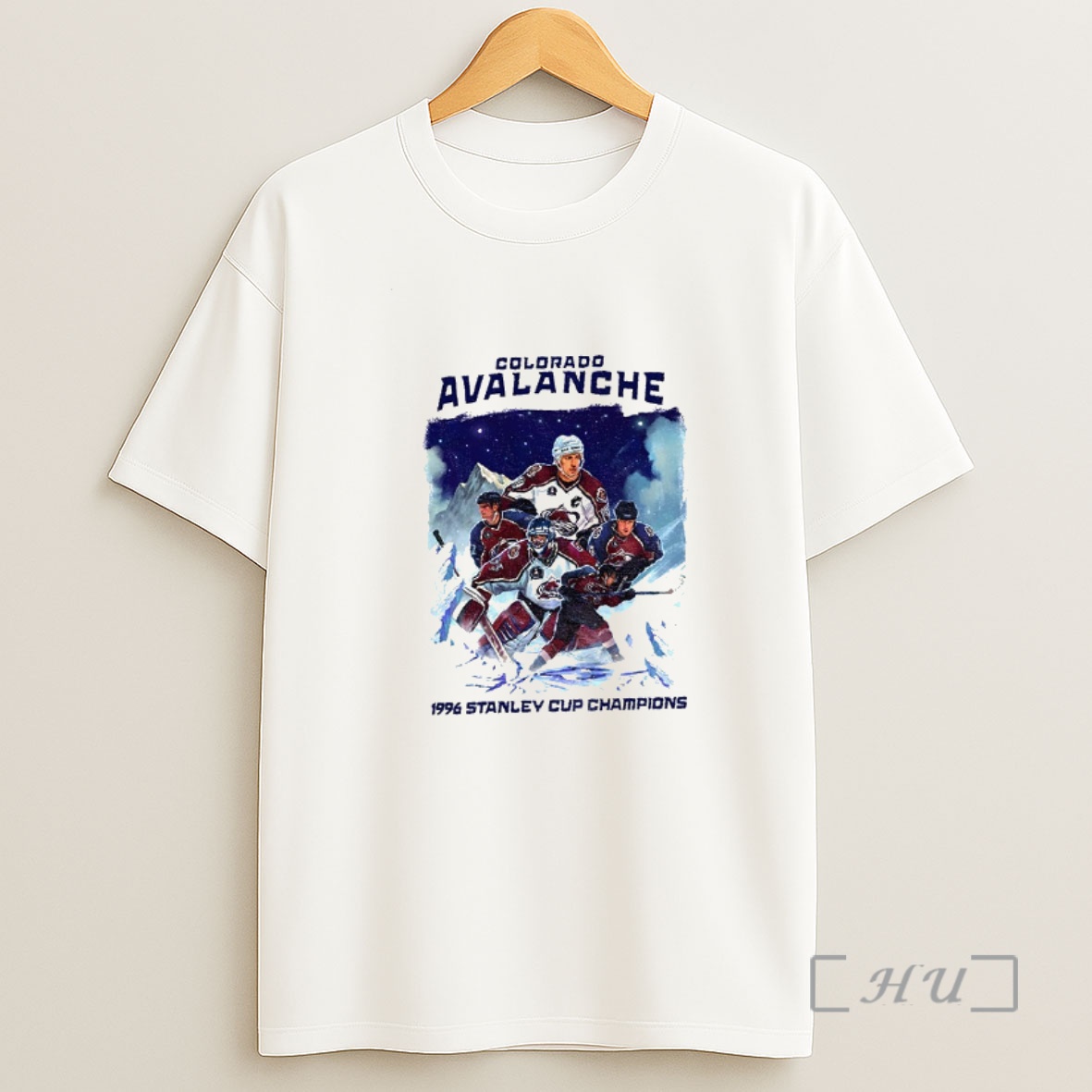 Officials Colorado Avalanche Stanley Cup 1996 Stanley Cup Champions Shirt Sweatshirt Tee