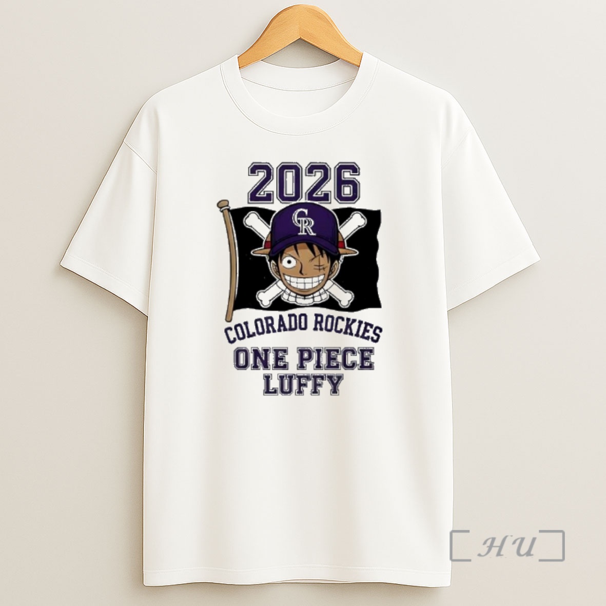 Officials Colorado Rockies One Piece 2026 Luffy Shirt Sweatshirt Tee