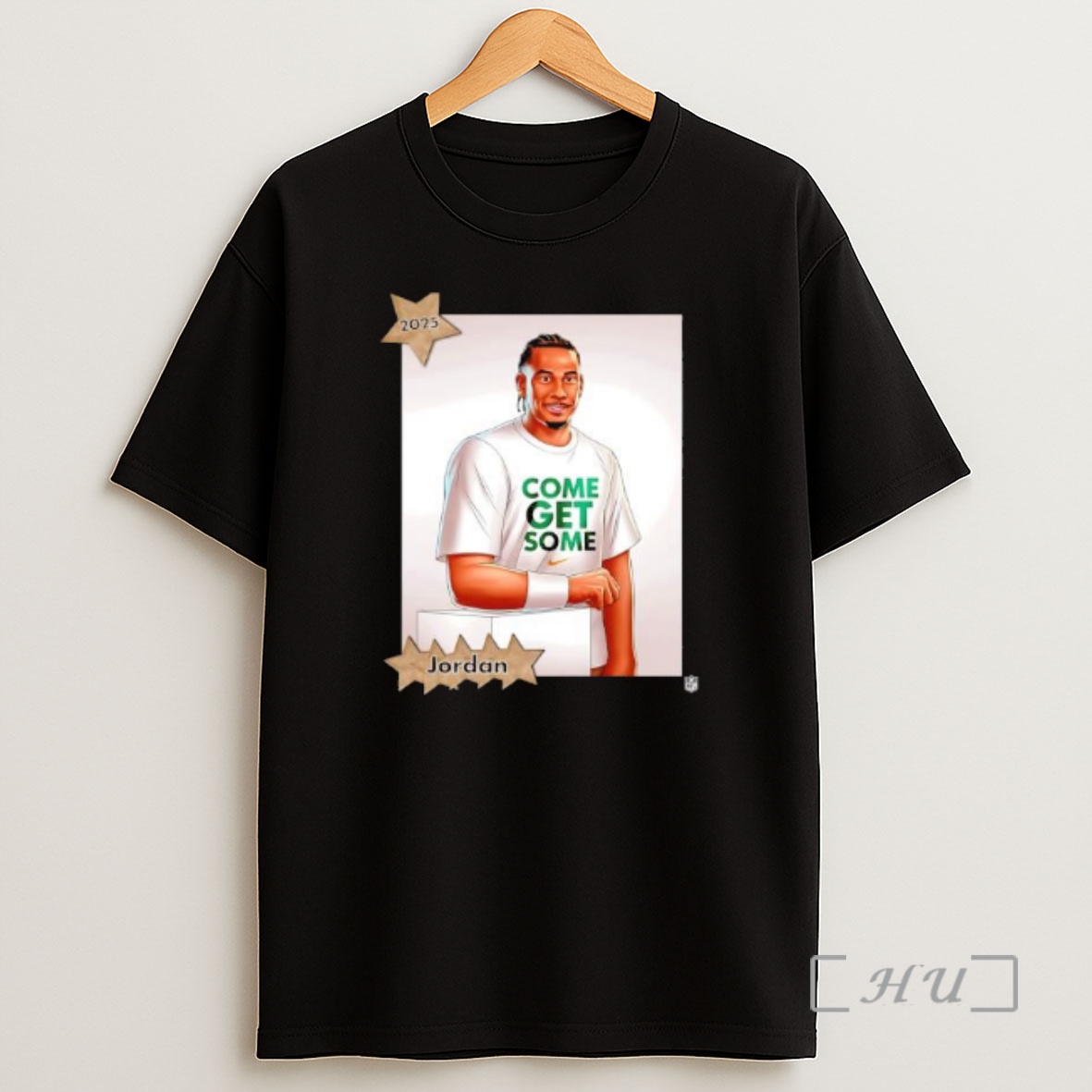Officials Come Get Some 2025 Packers Jordan Love Graphic Premium Shirt Sweatshirt Tee