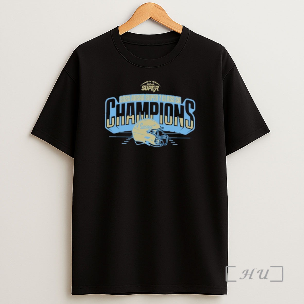 Officials Coosa Christian High School 2025 Ahsaa Super 7 Class 2a State Champions Shirt Sweatshirt Tee