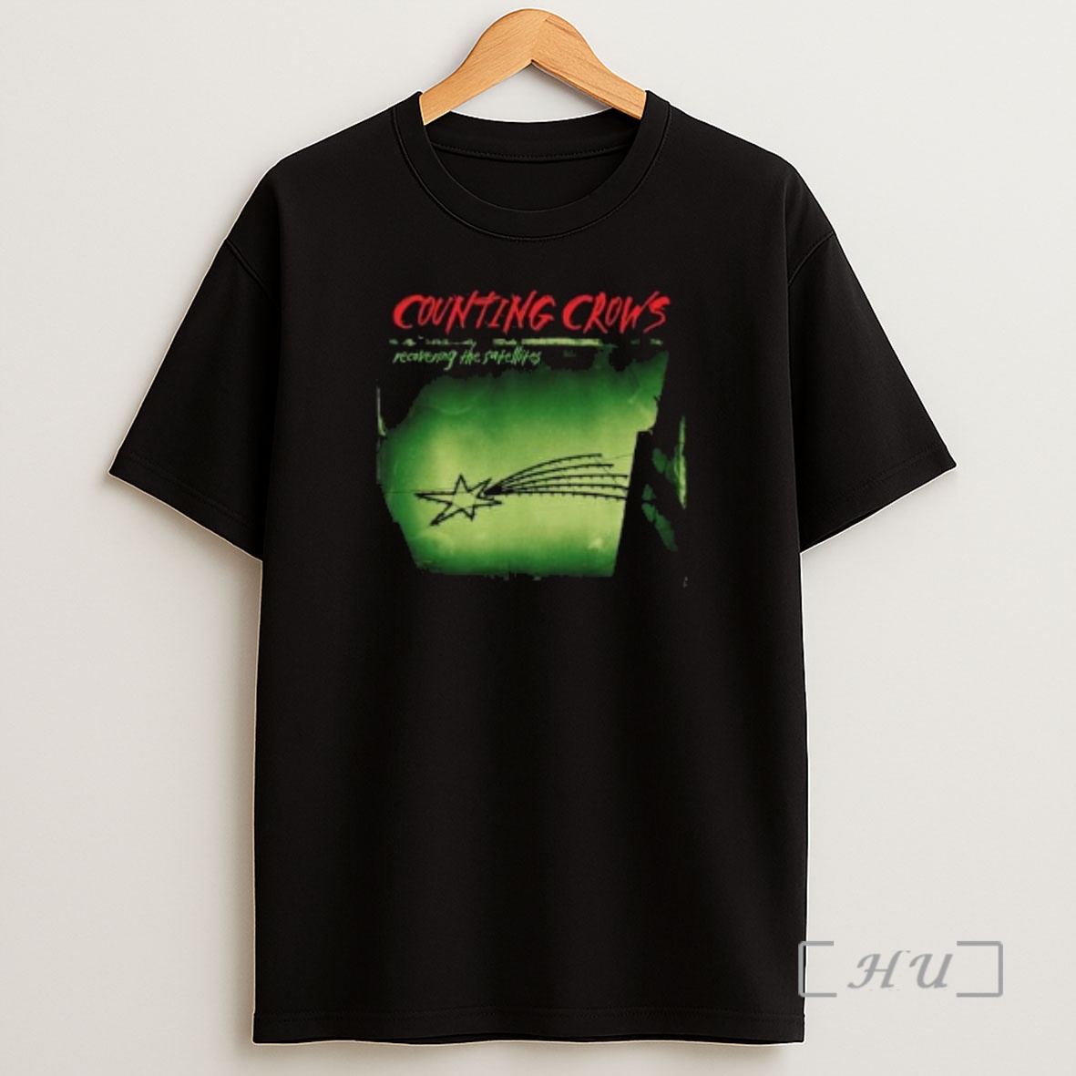 Officials Counting Crows Recovering The Satellites Circle Black Premium Shirt Sweatshirt Tee
