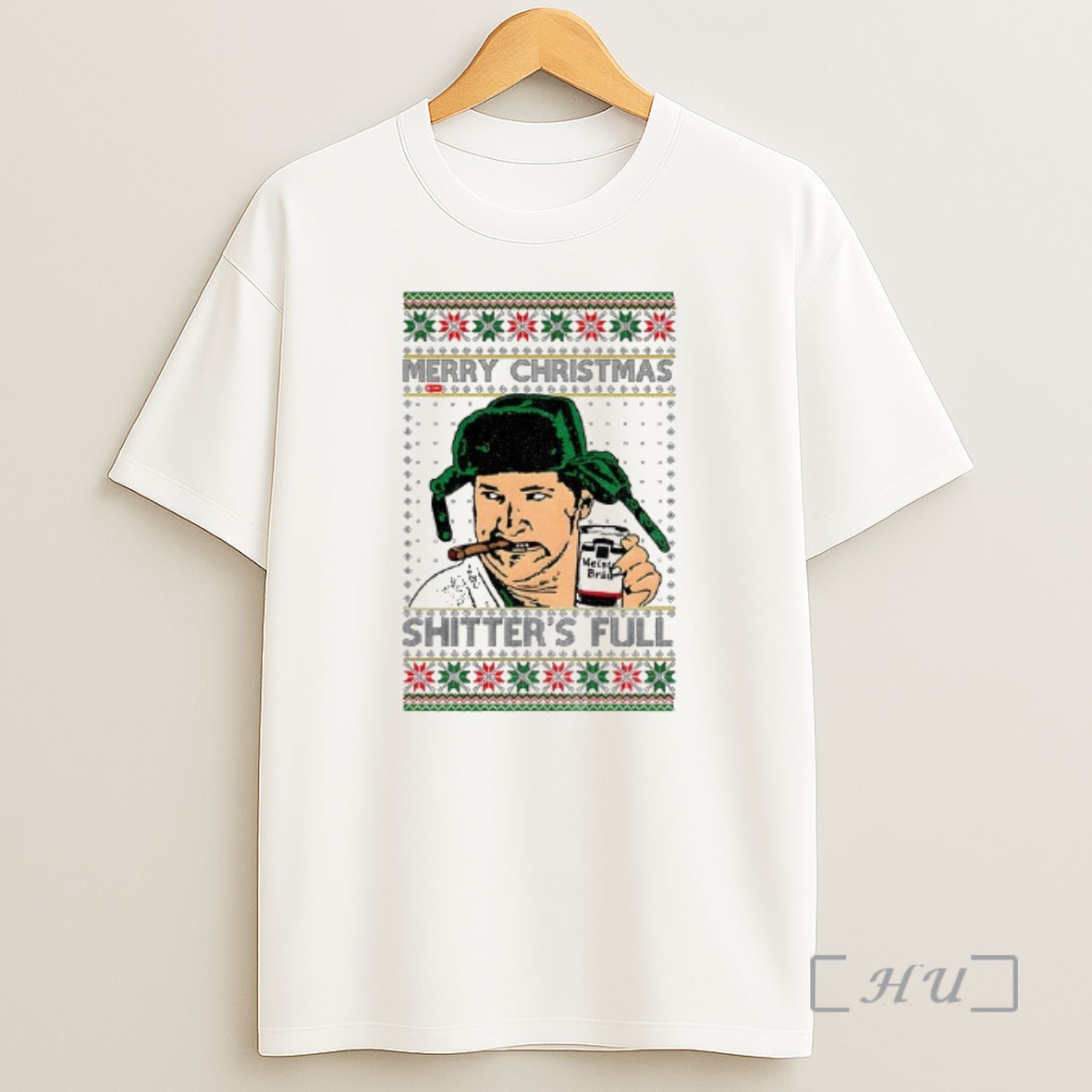 Officials Cousin Eddie Merry Christmas Shitters Full Shirt Sweatshirt Tee