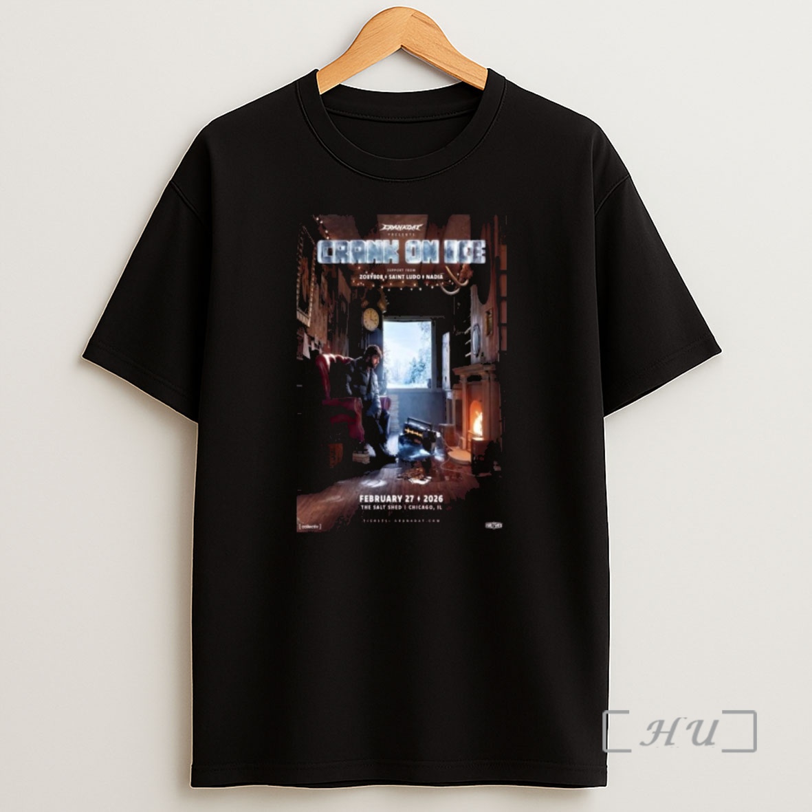 Officials Crankdat On Ice February 27th 2026 Chicago Tour Premium Shirt Sweatshirt Tee