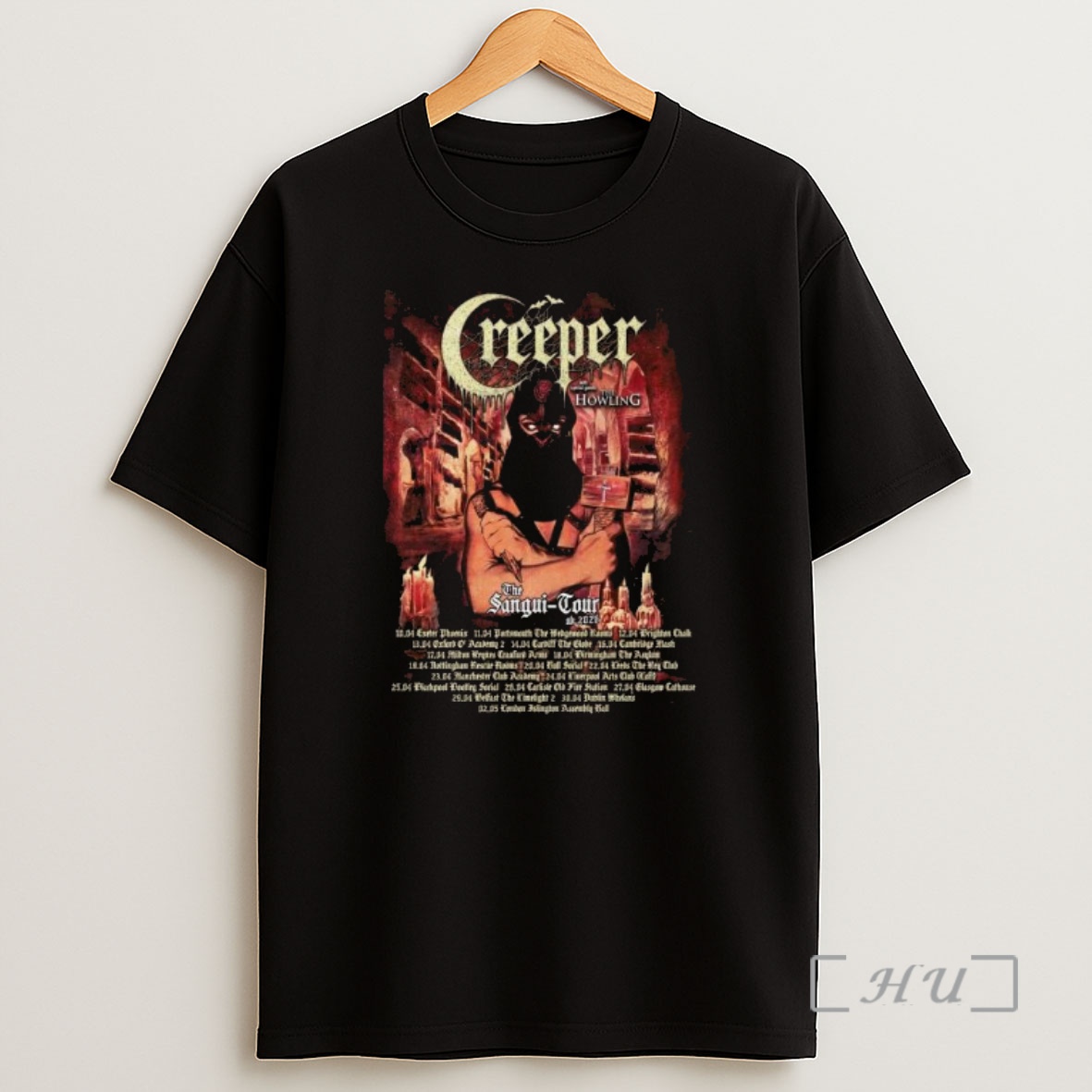 Officials Creeper The Sangui Tour 2026 Uk Shirt Sweatshirt Tee