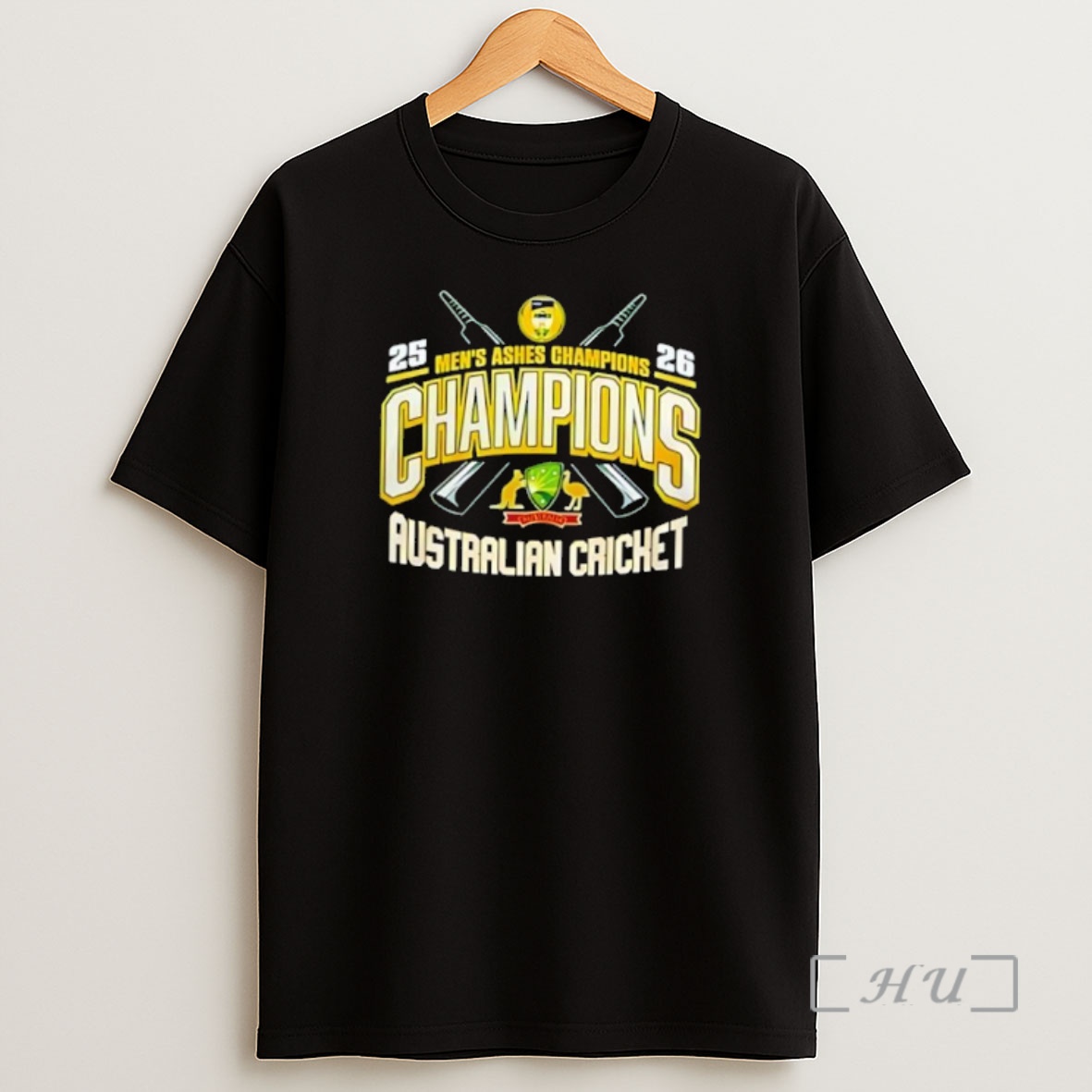 Officials Cricket Australia Mens Ashes 2025 26 Champions Shirt Sweatshirt Tee