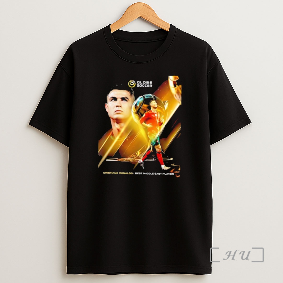Officials Cristiano Ronaldo Wins Best Middle East Player 2025 Globe Soccer Awards Shirt Sweatshirt Tee