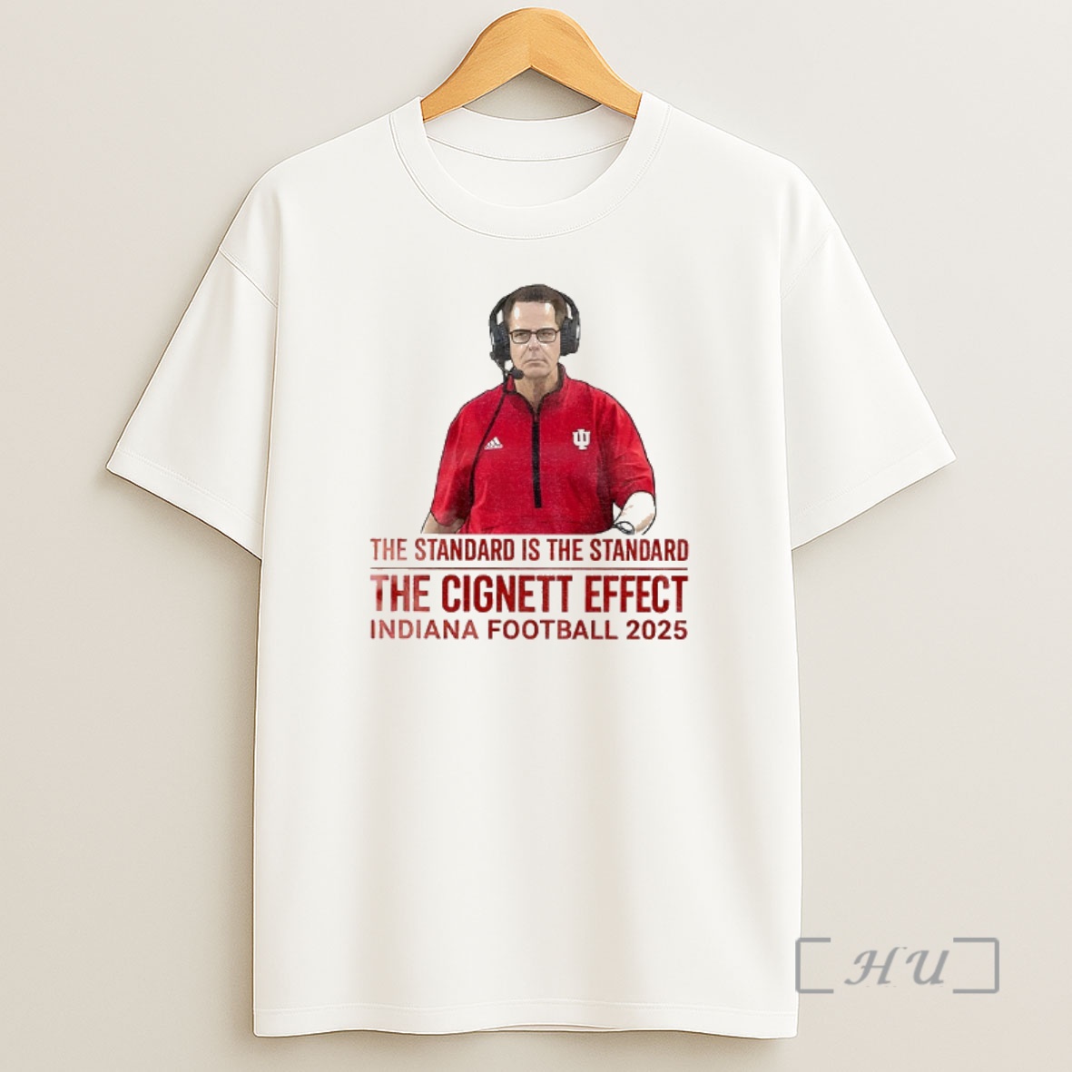 Officials Curt Cignetti The Standard Is The Standard The Cignetti Affect Indiana Football 2025 Shirt Sweatshirt Tee