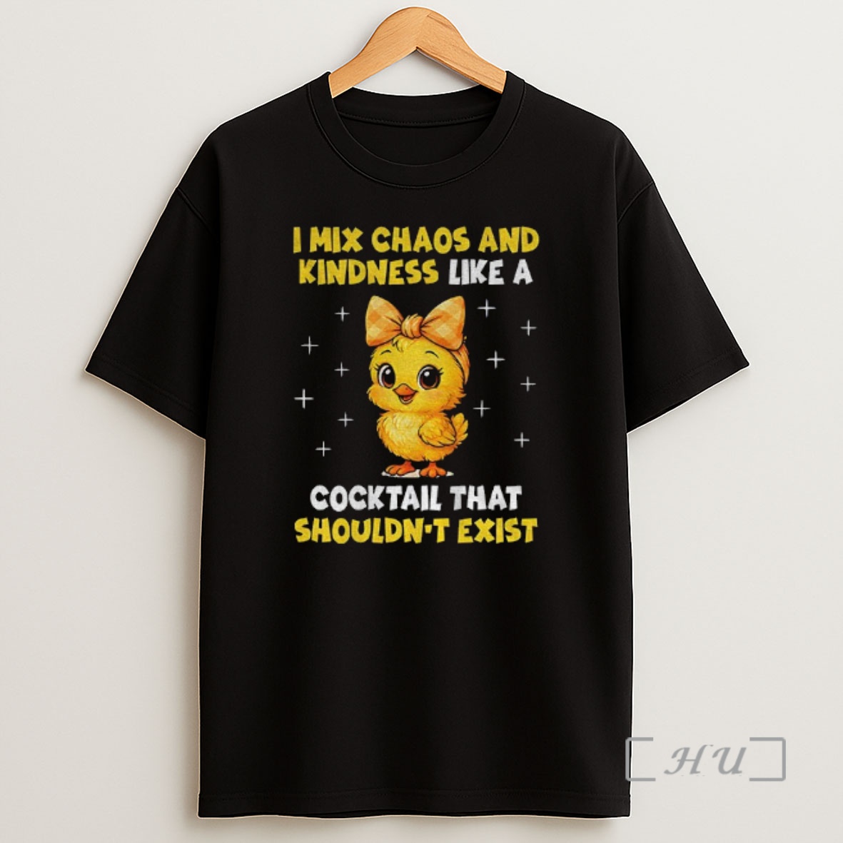 Officials Cute Chicken I Mix Chaos And Kindness Like A Cocktail That Shouldnt Exist Premium Shirt Sweatshirt Tee