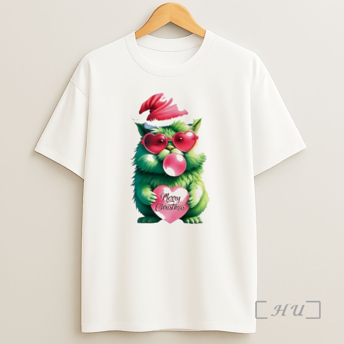 Officials Cute Grinch Cat Blowing Bubble Pink Christmas Premium Shirt Sweatshirt Tee
