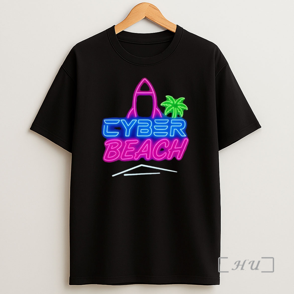 Officials Cyber Beach Neon Shirt Sweatshirt Tee