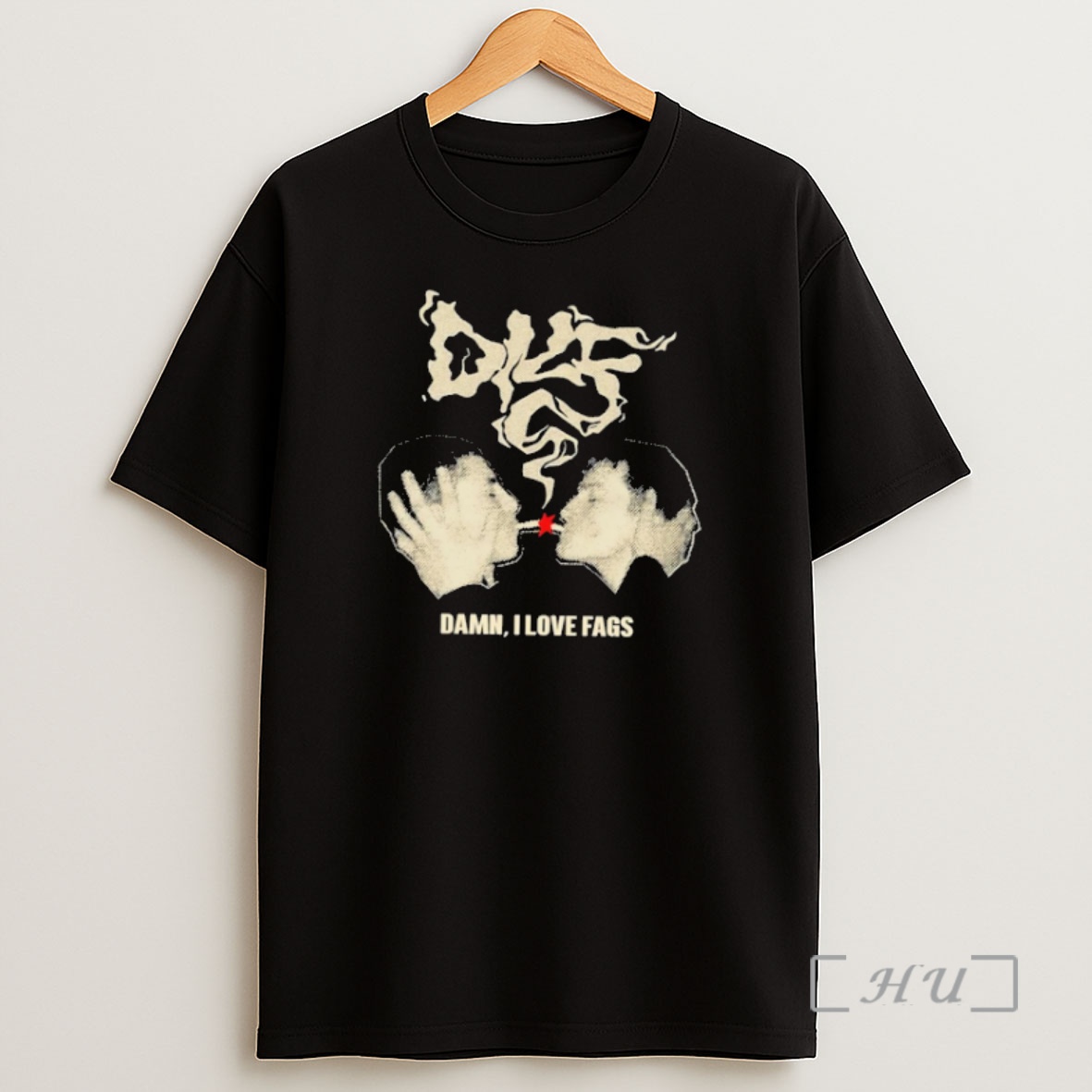 Officials Dilf Damn I Love Fags Black Shirt Sweatshirt Tee