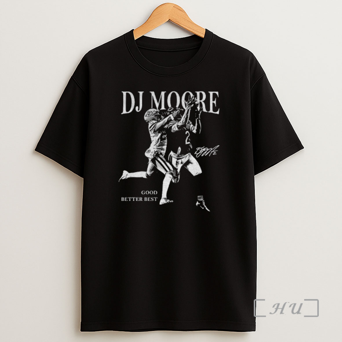 Officials Dj Moore Chicago Good Better Best Retro Signature Shirt Sweatshirt Tee