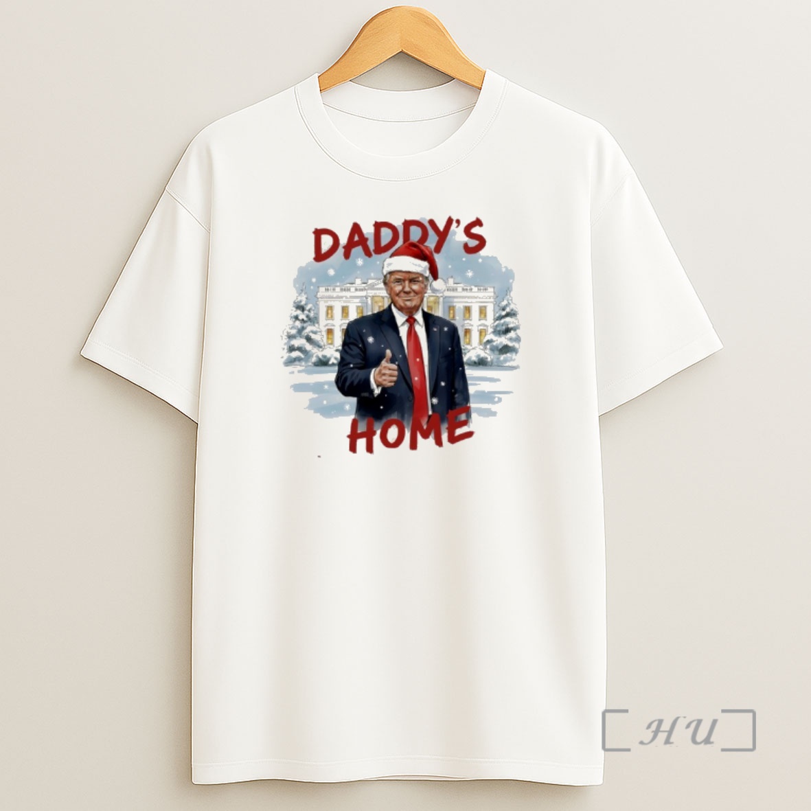 Officials Daddys Home Donald Trump Hat Santa Premium Shirt Sweatshirt Tee