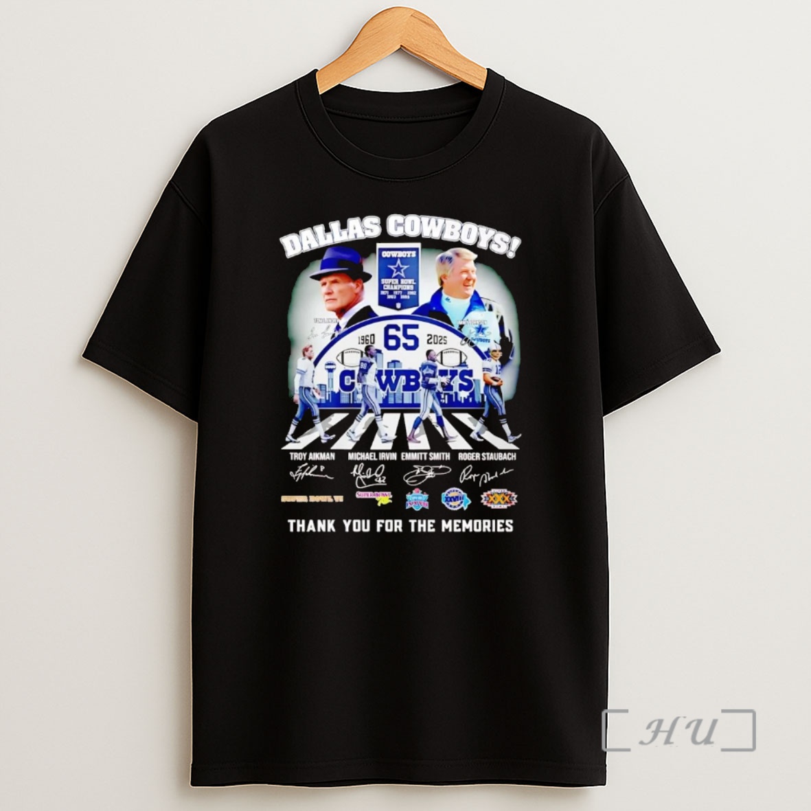 Officials Dallas Cowboys 65 Seasons 1960 2025 Thank You For The Memories Premium Shirt Sweatshirt Tee